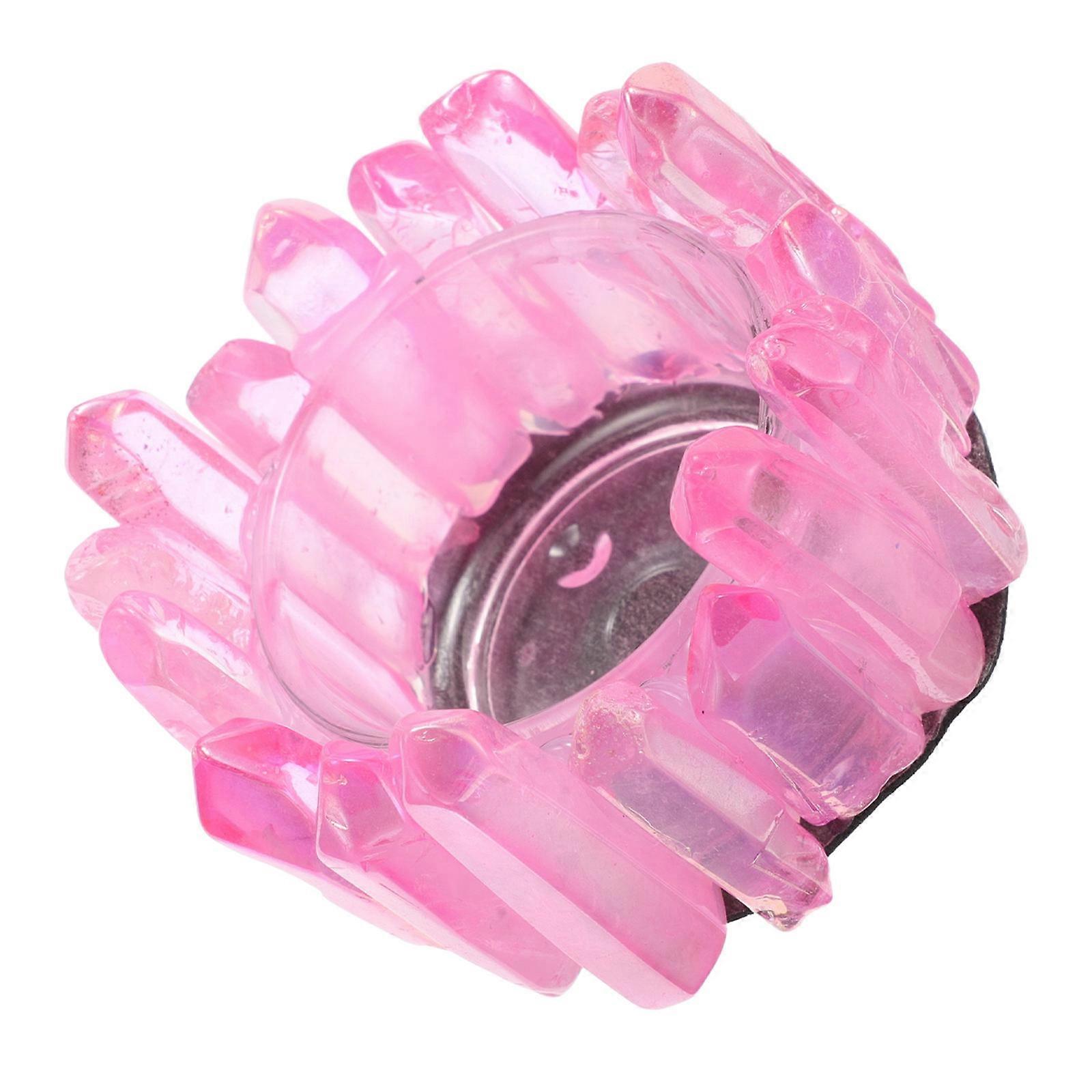 Decorative Crystal Candle Holder for Wedding Table Setting 5Pcs