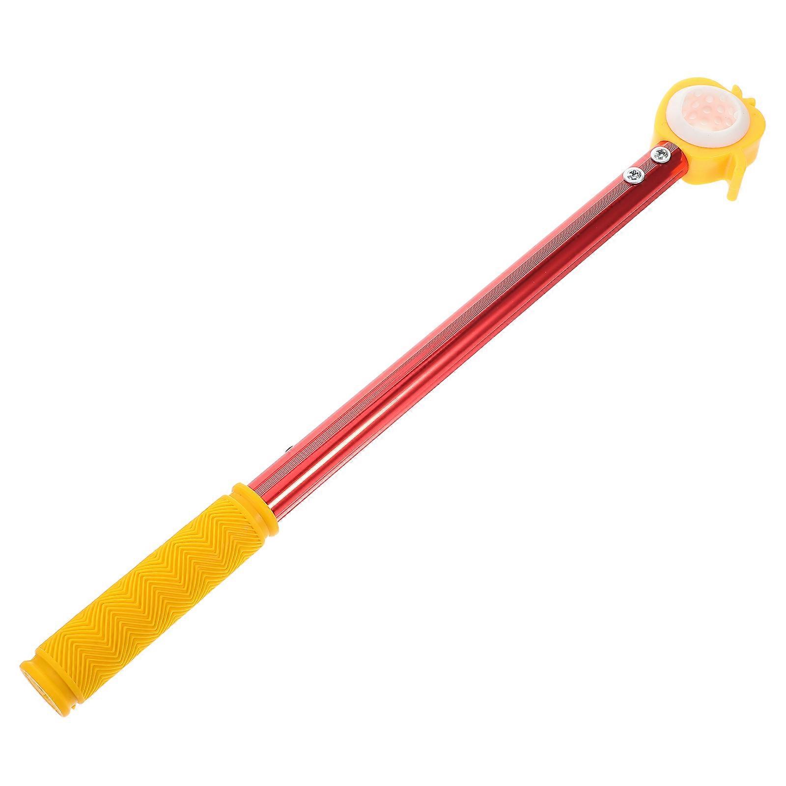 Red Window Pull Wand for Indoor Use with Sturdy Opener Rod