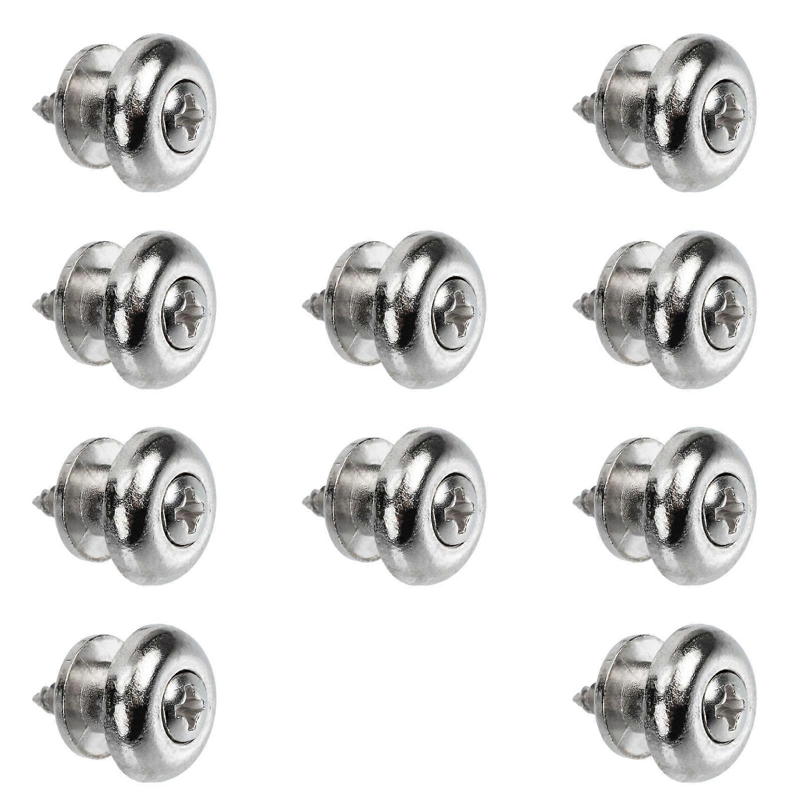 Electric Guitar Strap Lock Metal Buckle Locks 50Pcs for Instruments