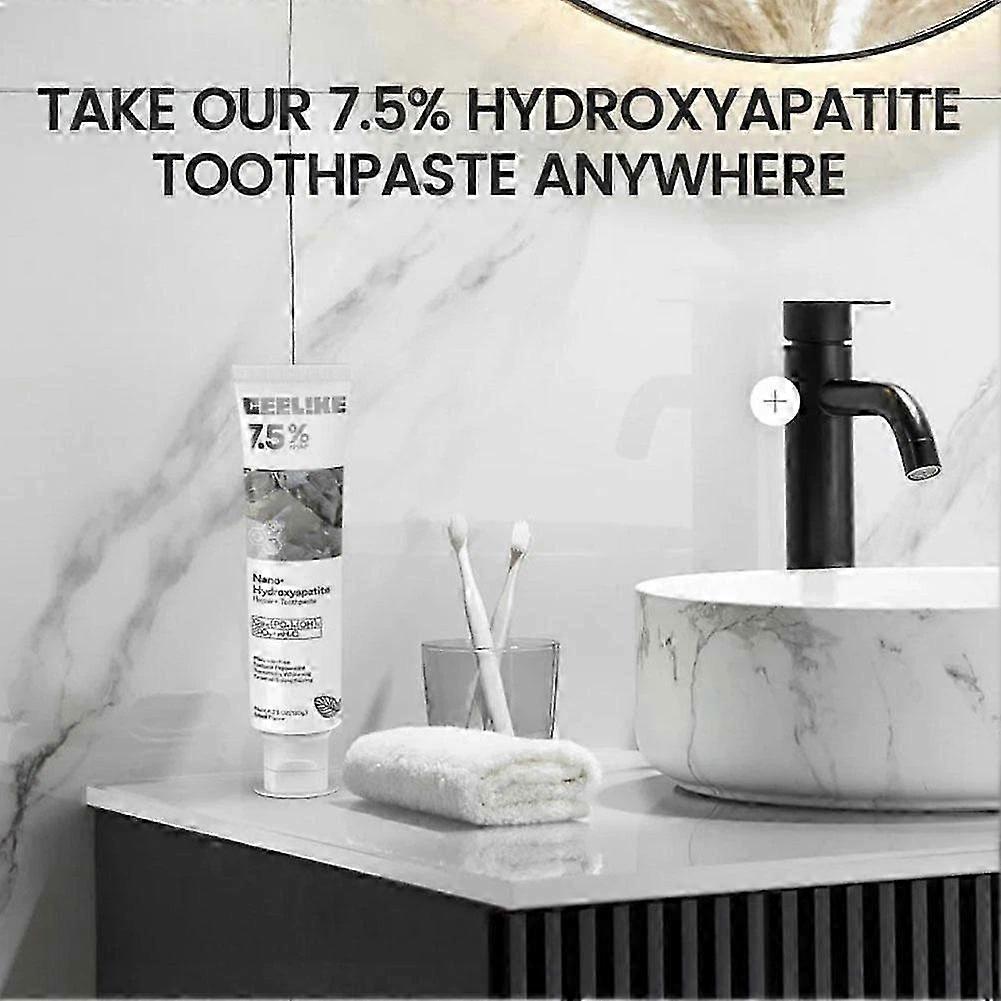 1-5X CEELIKE Hydroxyapatite ToothpasteEnamel Strengthening&Sensitivity.Whitening