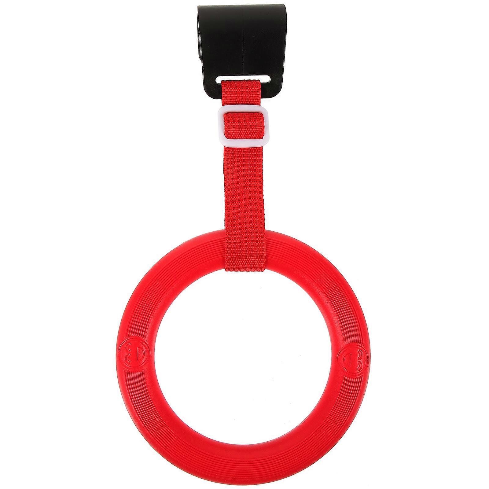 Baby Pull Ring for Standing Support with Red Nursery Accessory