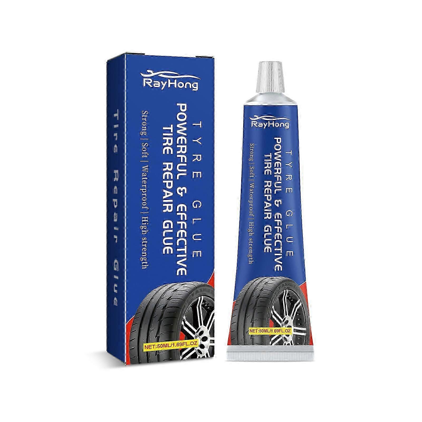Quick Tire Repair Glue - 50ml for Side Cracks & Scratches, Easy & Durable Auto Maintenance