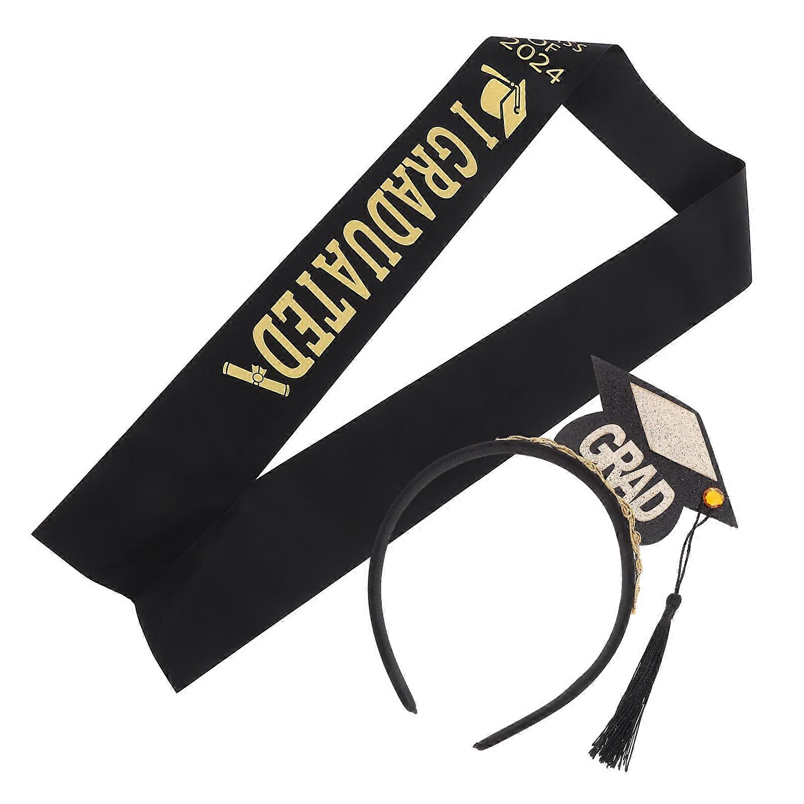 Student Graduation Sash for Decorating 3Sets Grad Shoulder Strap Kit