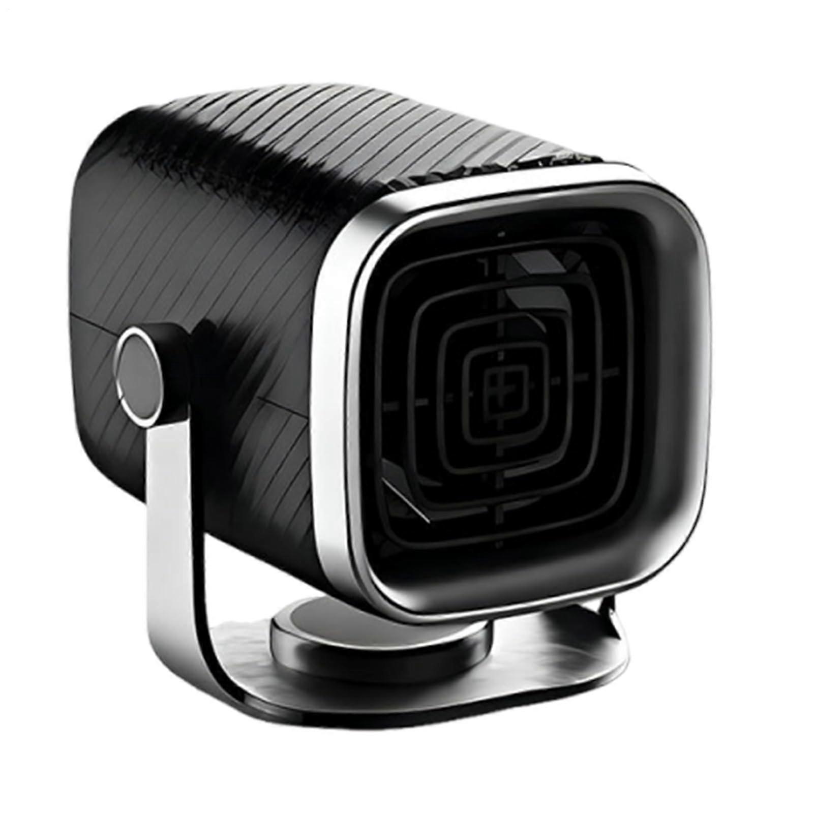 12V/24V Portable Car Heater Defroster with Fast Defogging, Dual Hot Cold Mode, 360° Swivel Vent