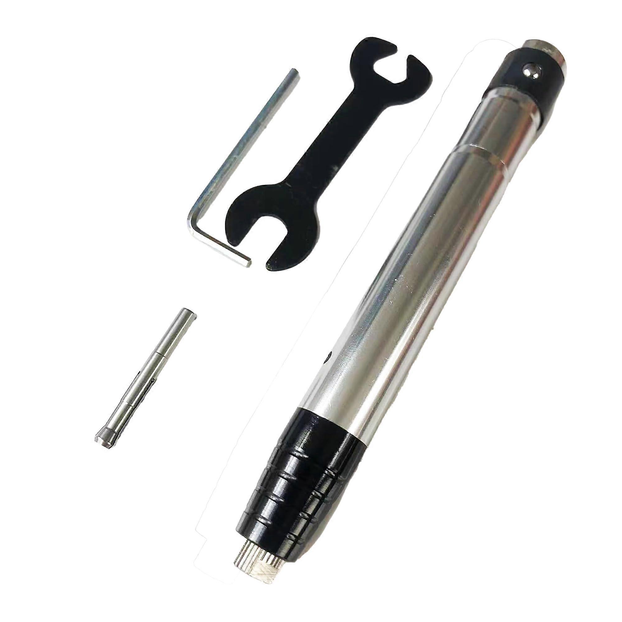 Rotary Grinder Flexible Shaft Precision Handle with Secure Lock and Dual Collet Compatibility
