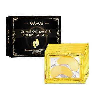 EELHOE Collagen Gold Eye Patches 12pcs Reduce Dark Circles & Puffiness Anti-Wrinkle & Firming Moisturizing Eye Patches