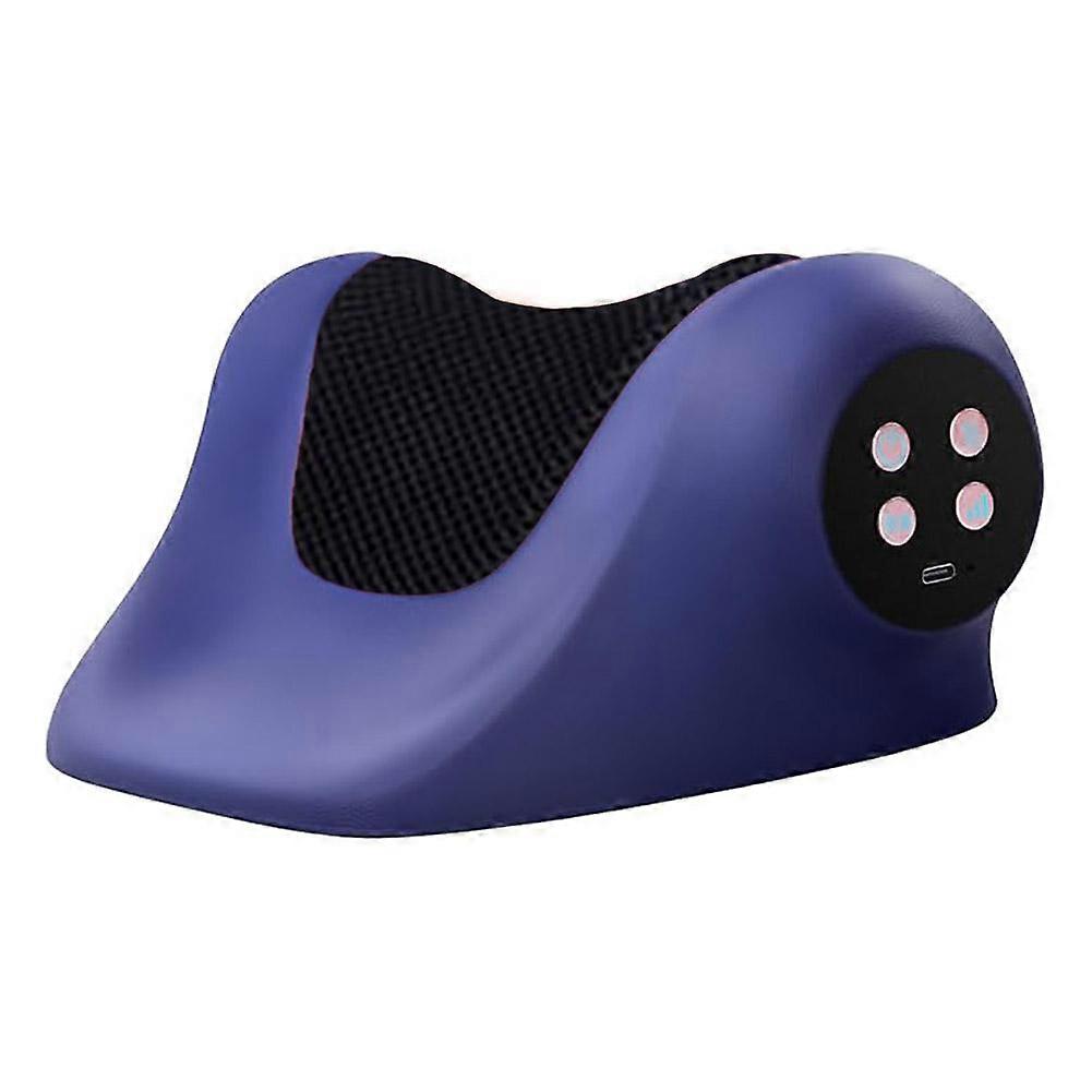 C Shape Curve Neck Massager Infrared Heat Adjustable Cervical Support
