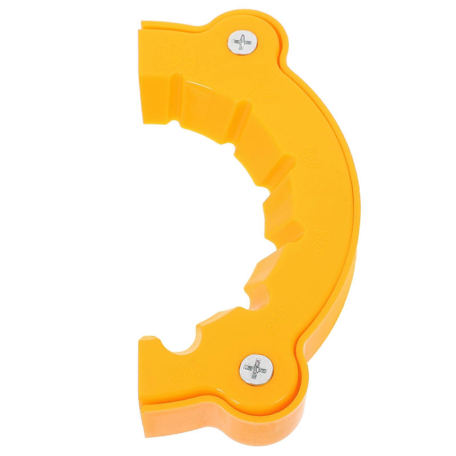 Multi Specification Drill Bit Sharpener for Tool 5Pcs Yellow Grinding Set