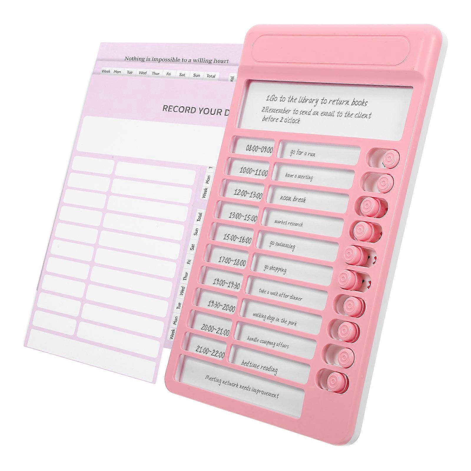Self-Discipline Tracker Planning Reminder Chart for Planning 1Set DIY