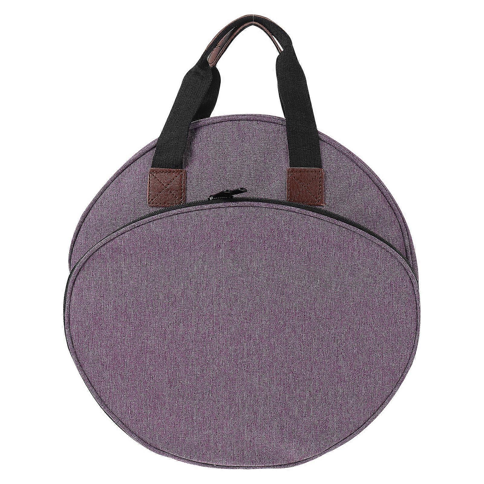 Multi-Pocket Embroidery Tool Carrying Bag for Storage 1Pcs Purple