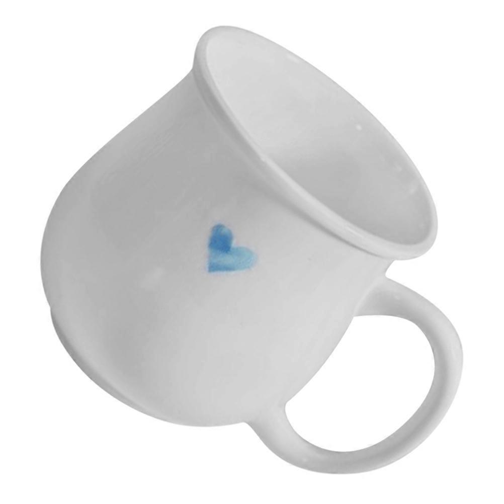 Heart Ceramic Coffee Mug with Handle for Storage 1 Piece