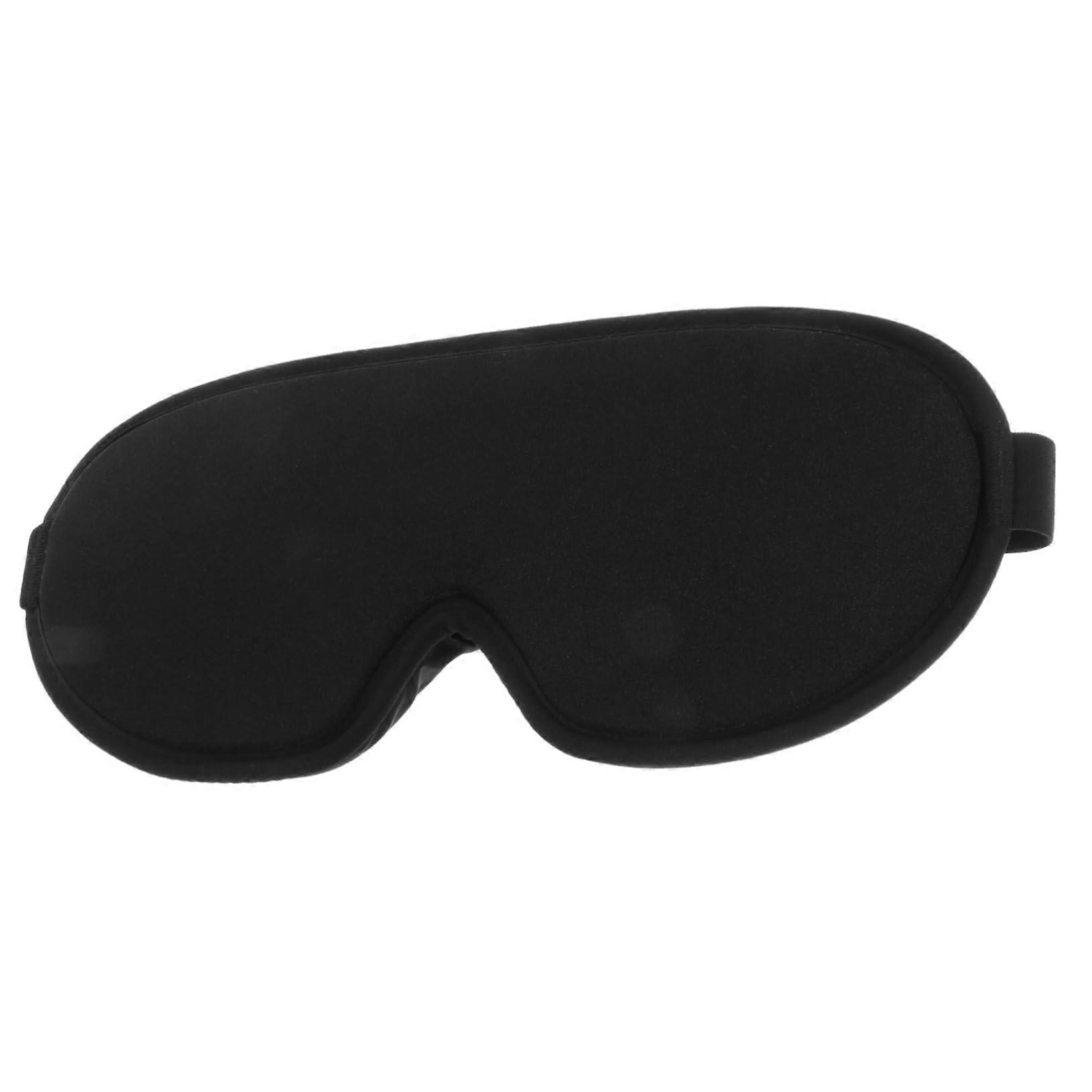 Memory Foam Sleep Mask with 3D Contoured Design for Effective Light Blocking and Comfortable Travel