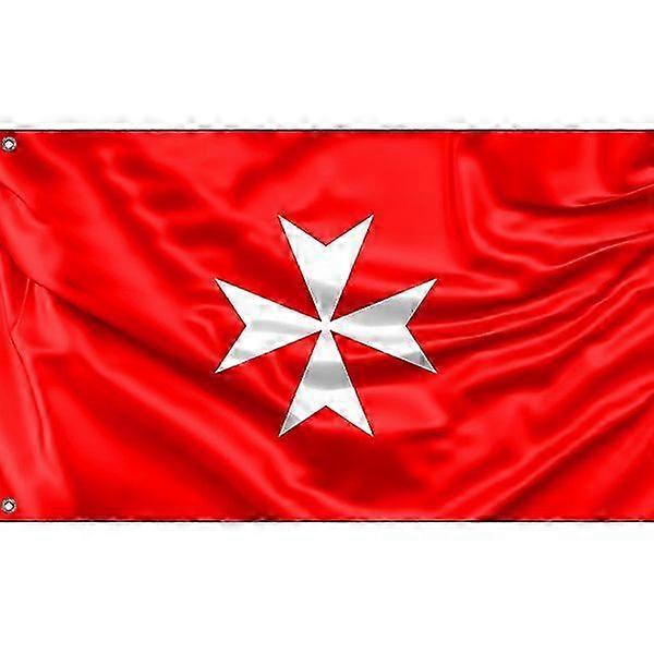 Military Order Malta Flag Pattern 463