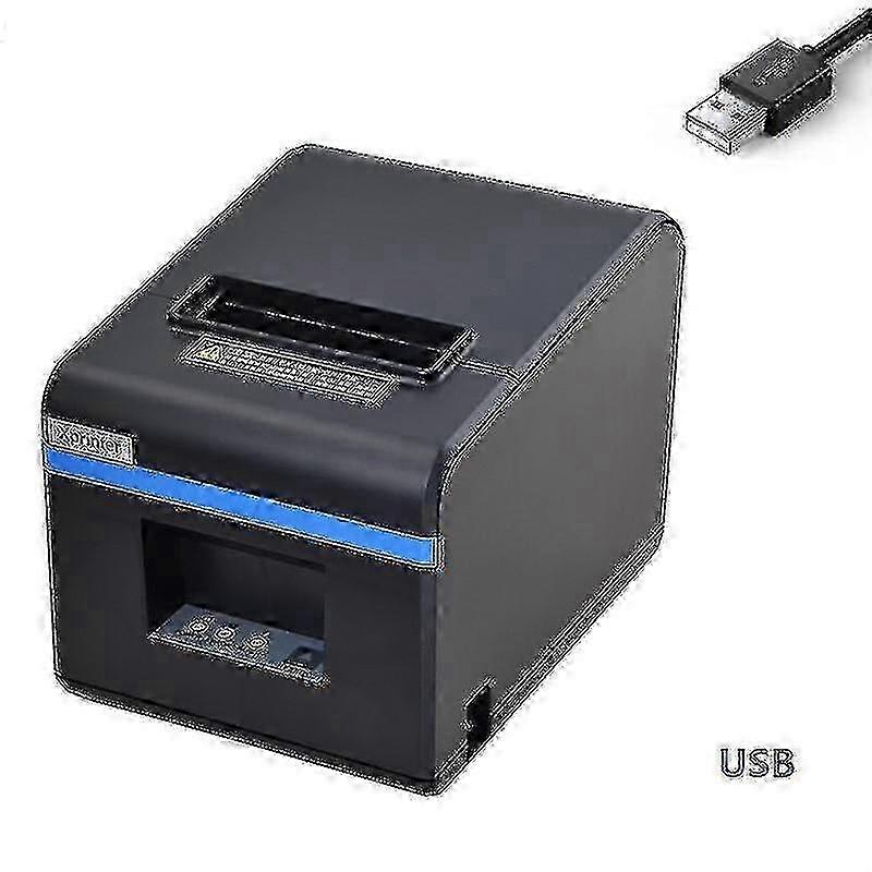 80mm POS Thermal Printer with Auto-Cutter, USB/Ethernet/Bluetooth/WiFi