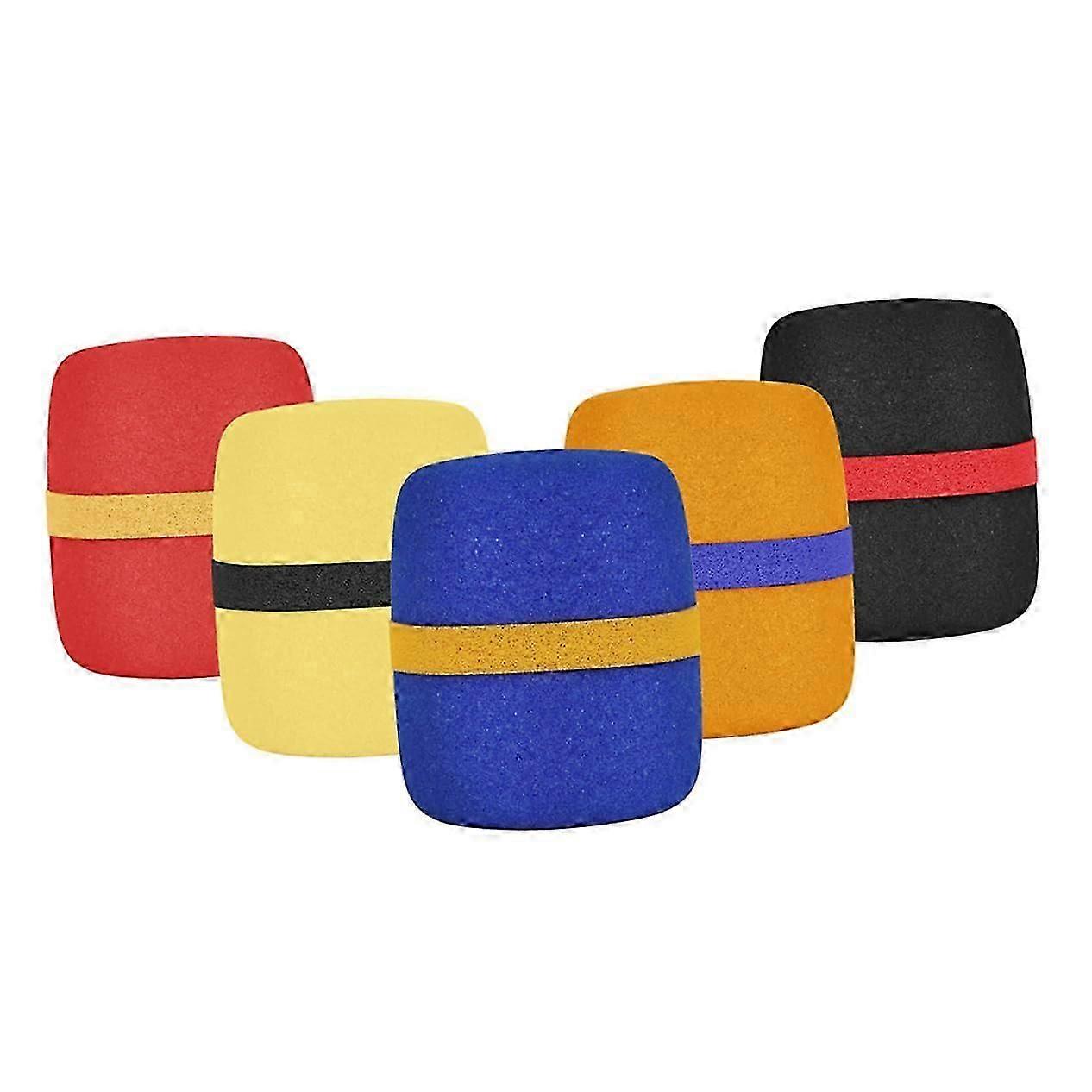 5piece Microphone Windproof Covers for Recording, Stage, KTV, Density Protection