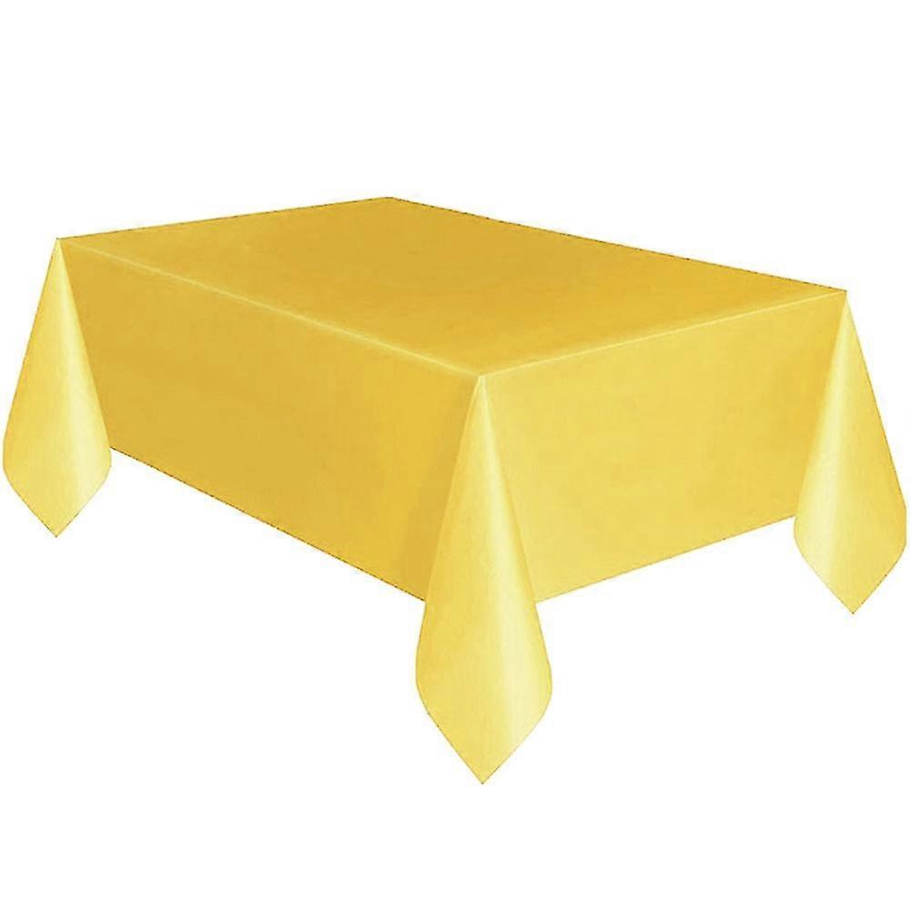 Solid Color Tablecloth Wedding Banquet Party Dinner Table Cover Oilproof Decor