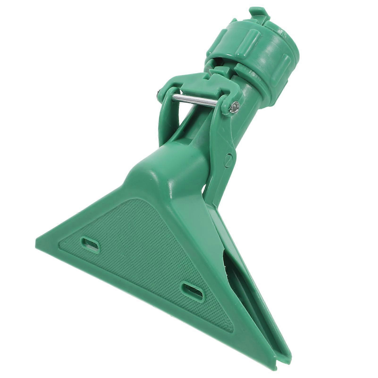 Heavy Duty Plastic Mop Head Clamp with Secure Grip for Kitchen and Bathroom Cleaning