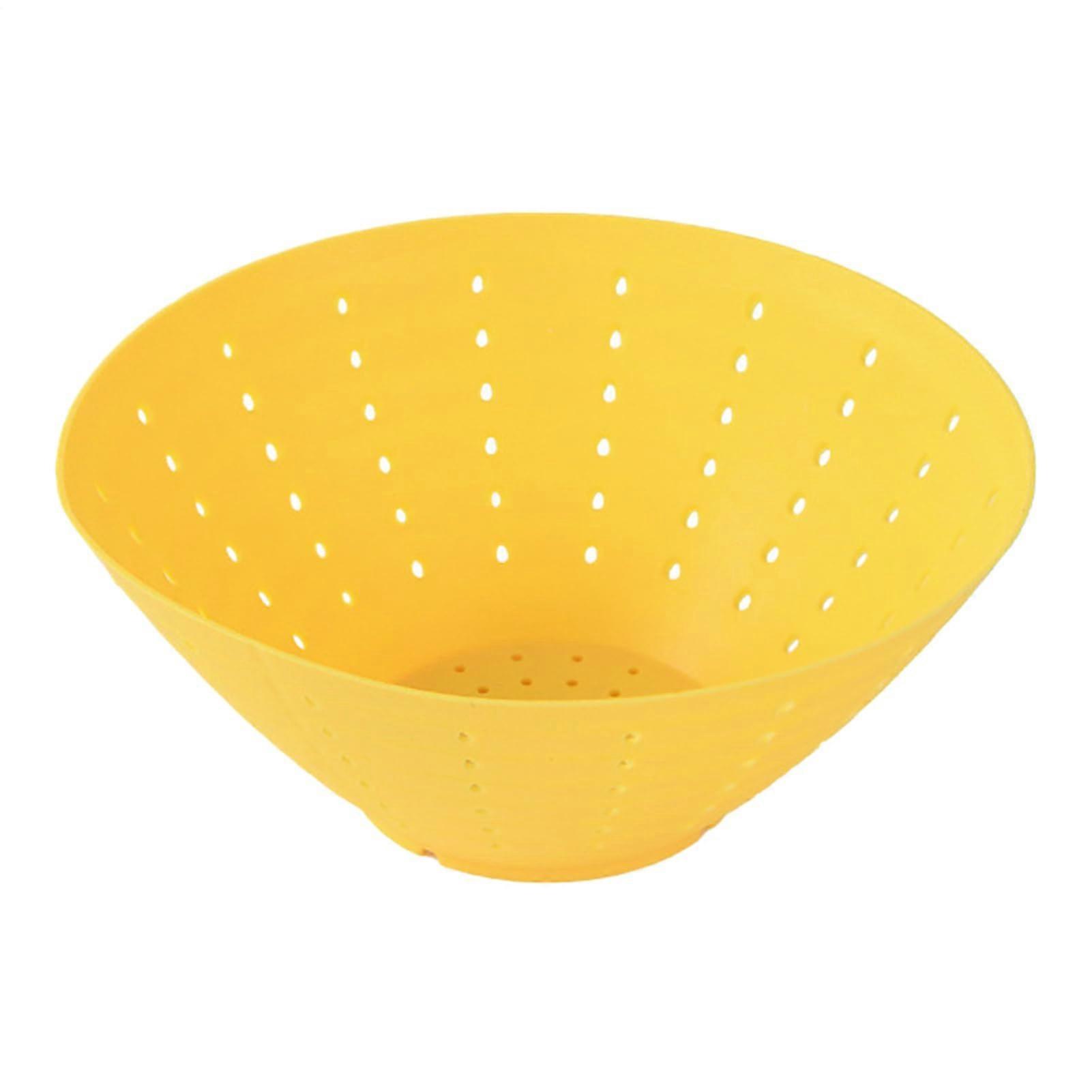 Collapsible Colander for Vegetables and Pasta, Foldable Strainer Bowl for Kitchen and Camping