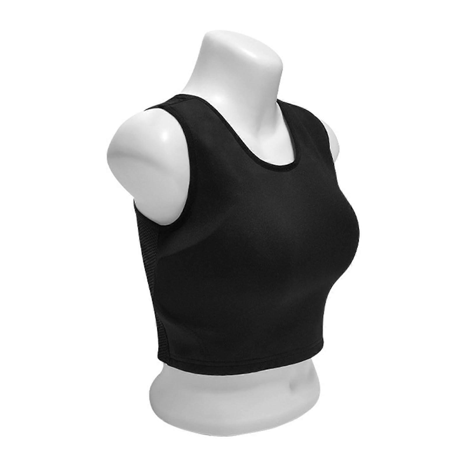 Women Karate Chest Protector Vest Full Coverage Impact Absorption Guard for Training and Competition