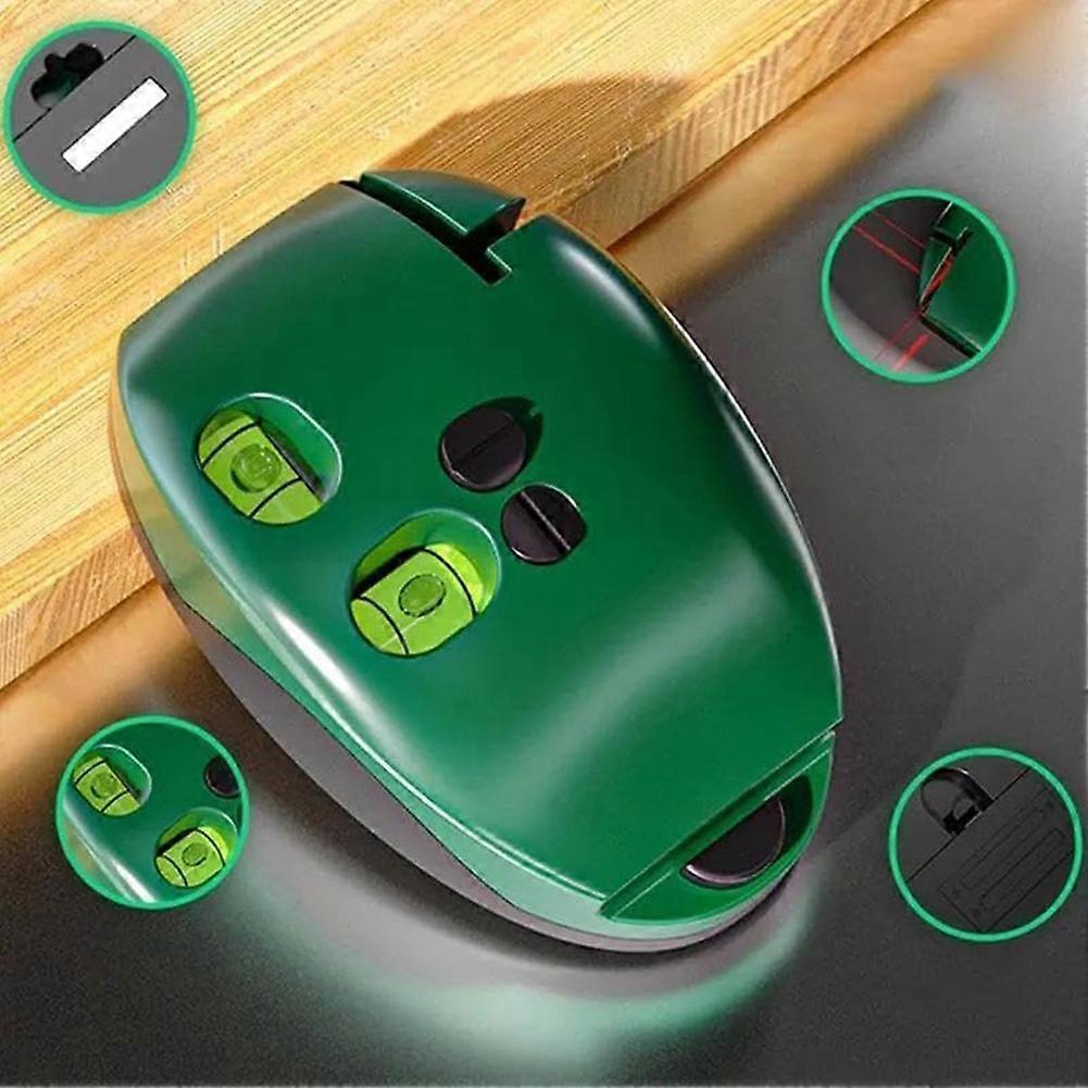 90 Degree Electronic Red Light Scale Red Light Level Green Light Level Self-Leveling Parallel Line Parallel Line Orange