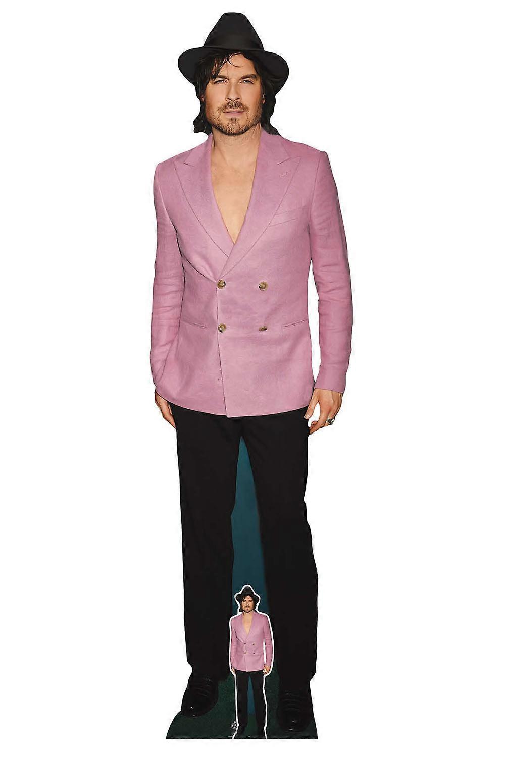 Ian Somerhalder Pink Jacket Lifesize Cardboard Cutout / Standee