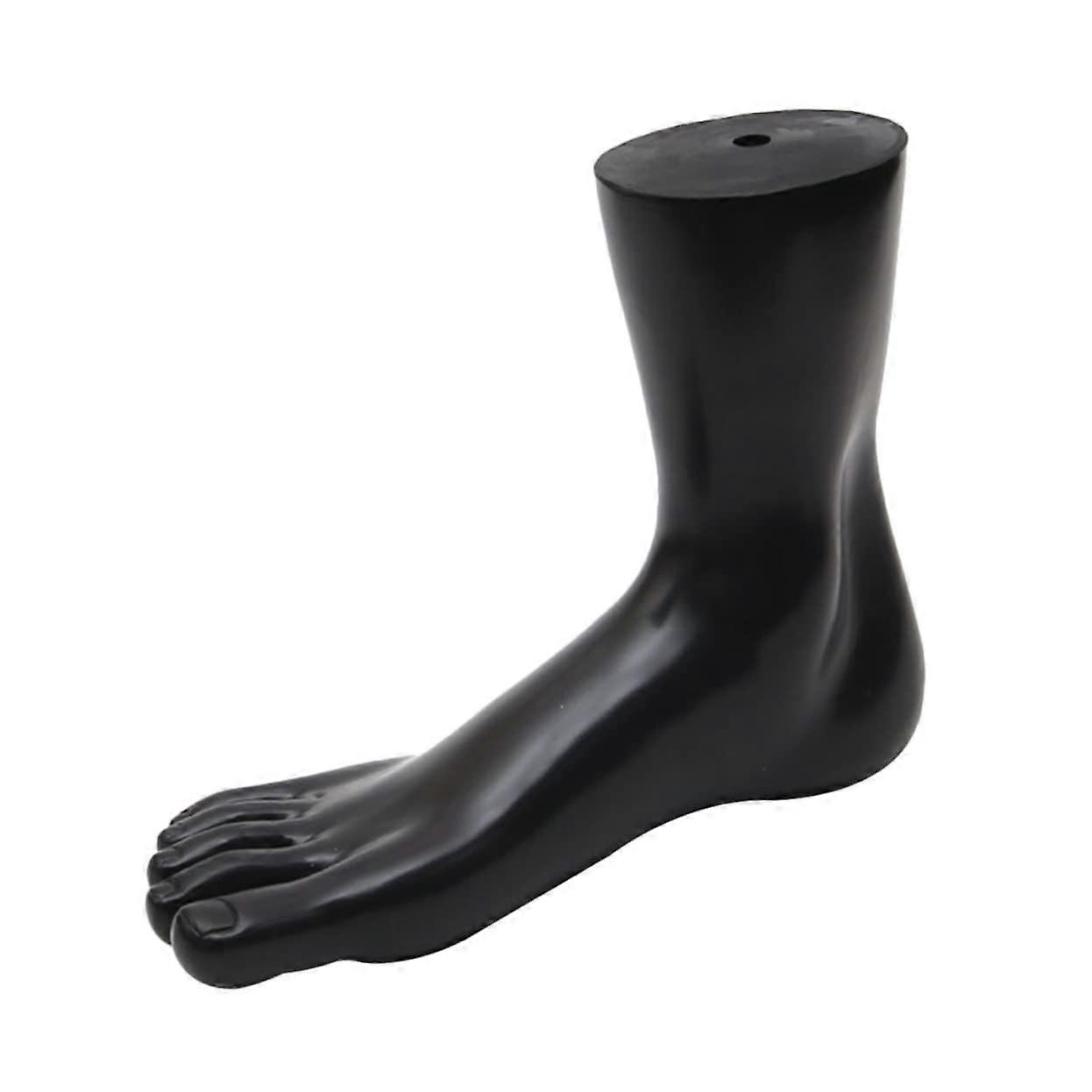 Sock Display Mannequin with Realistic Unisex Foot Shape for Versatile Accessory Showcase