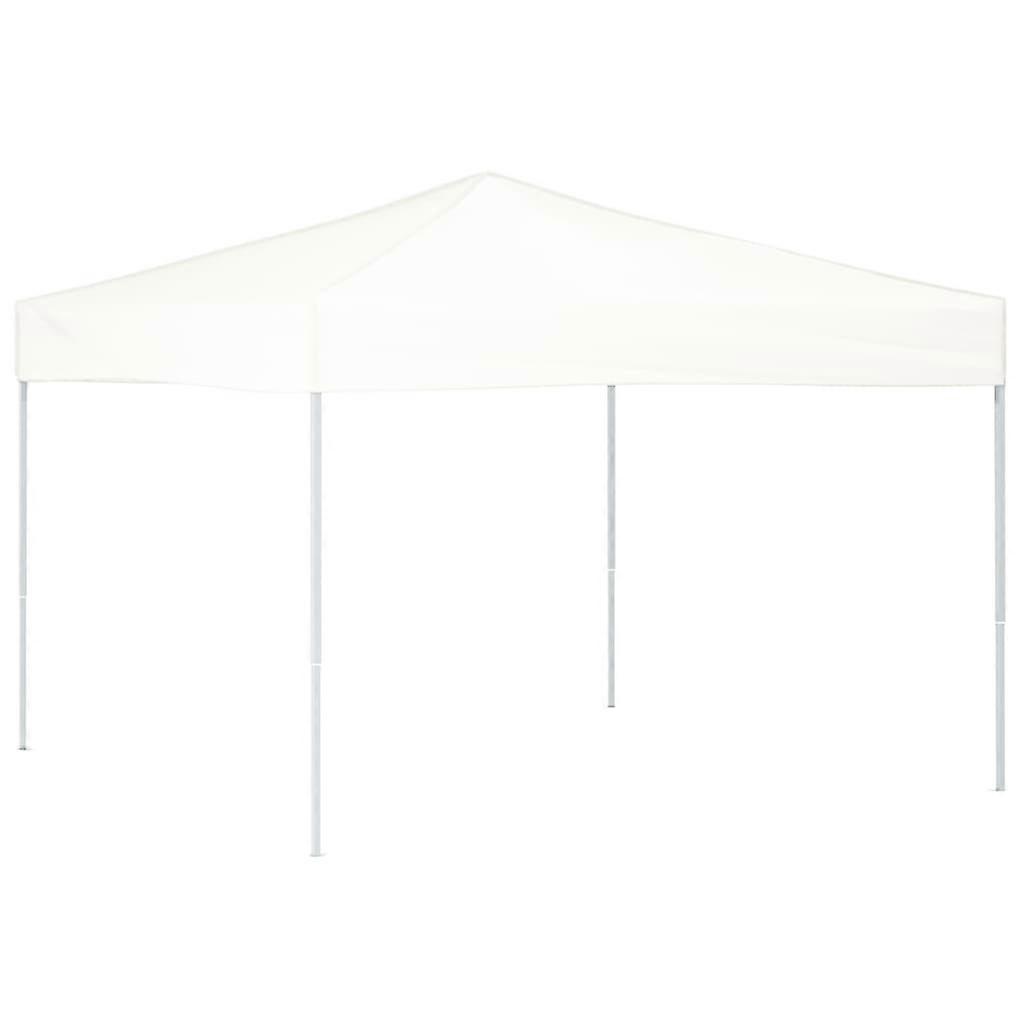vidaXL Partytent inklapbaar 3x3 m wit