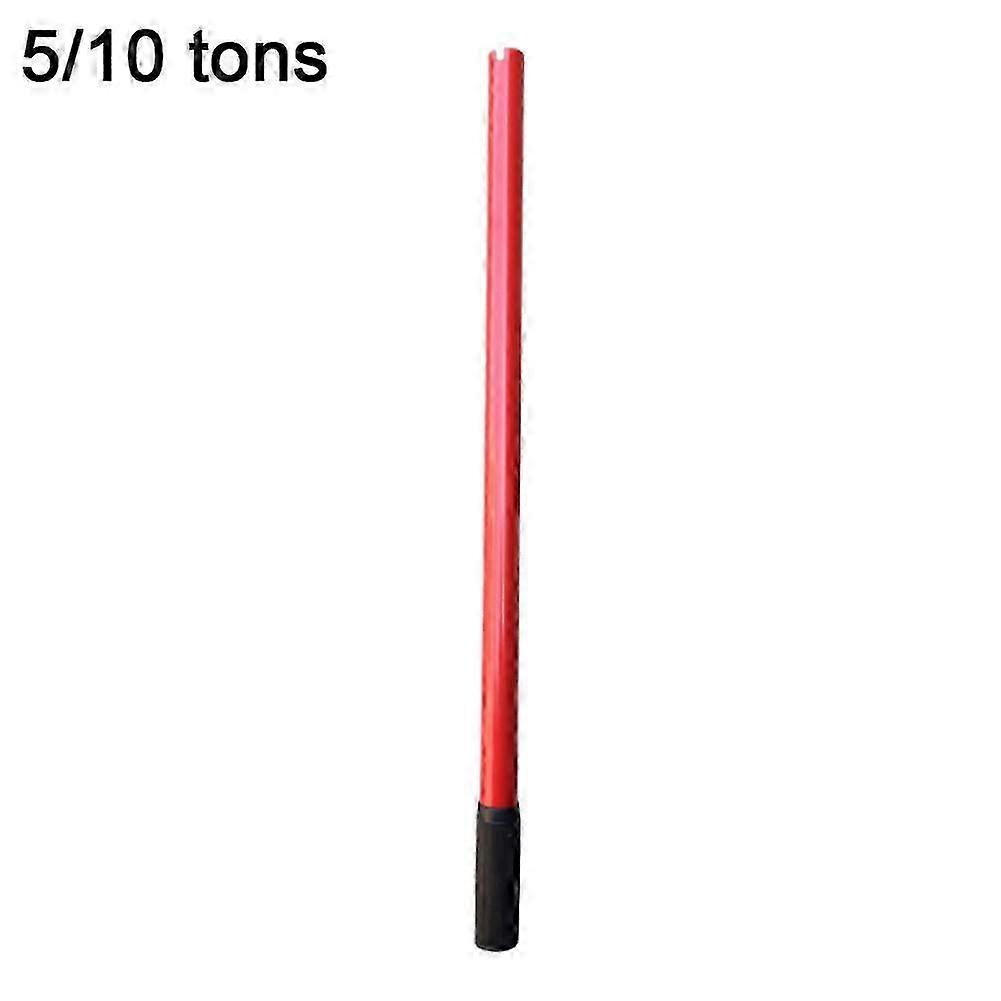 Horizontal Hydraulic Jack Handle, 2/3/5/10 Ton Floor Handle Medium, Red