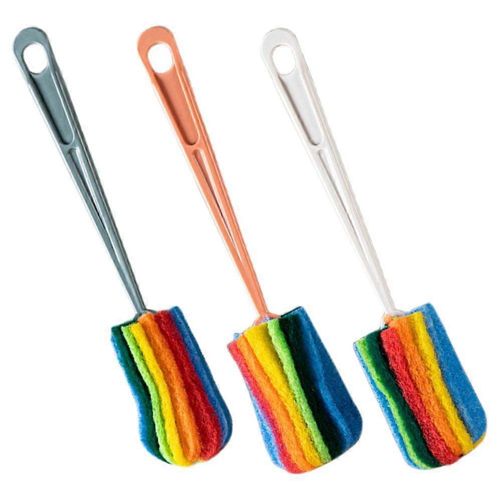 3pcs Bottle Cleaner Reusable Cleaning Long Handle