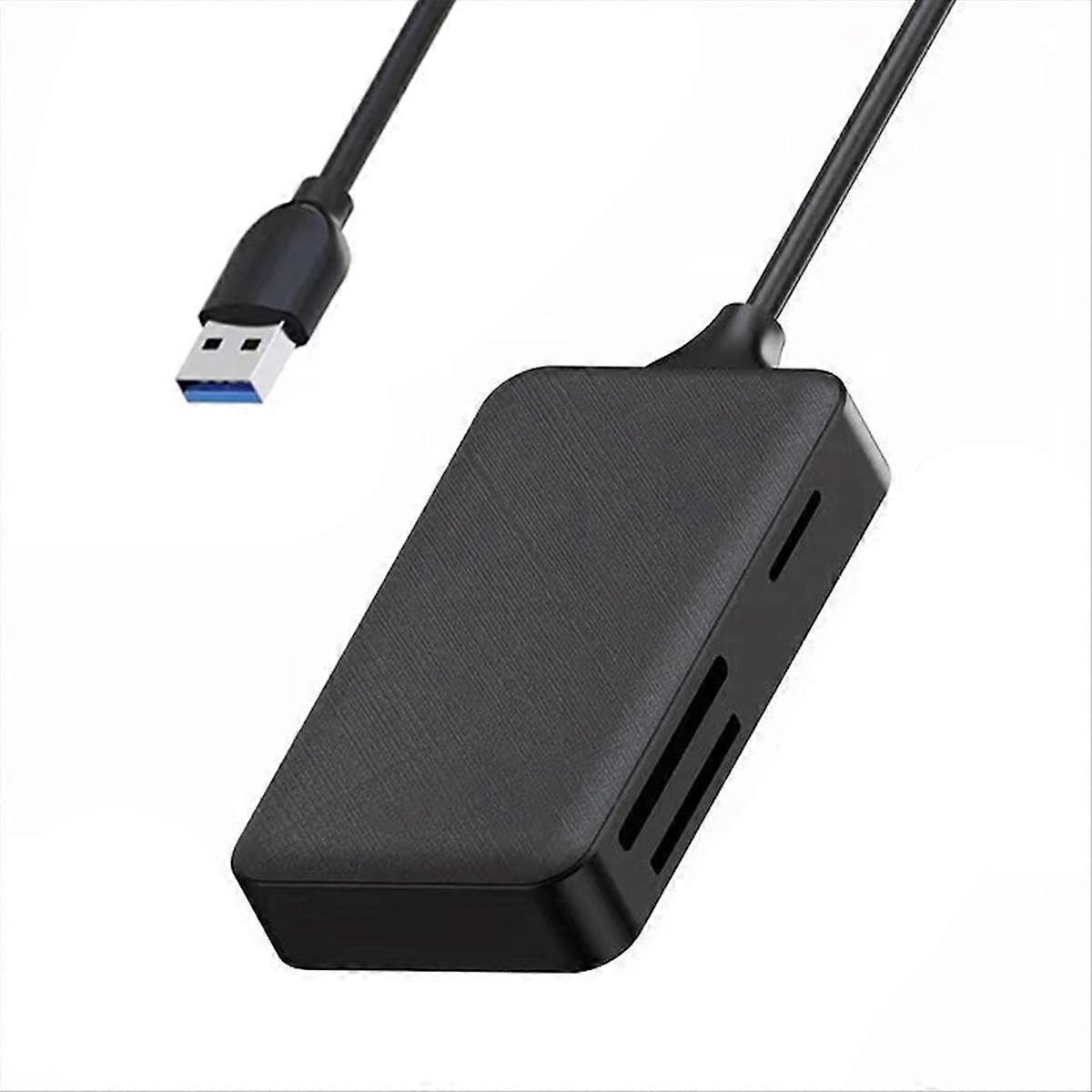 4-in-1 Card Reader USB SD Micro-SD TF MS Memory Card Reader