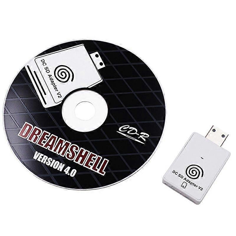 Dc Sd Tf Card Adapter Reader V2 Voor for Dreamcast En Cd Dreamshell Boot