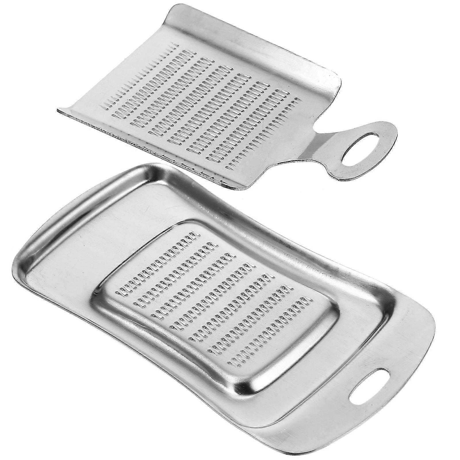 Stainless Steel Garlic Grinders Multi-Function Food with 2Pcs for Baking Use