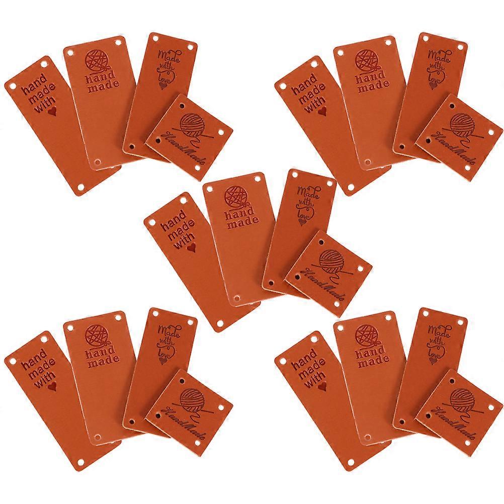 Multi Clothes Tag for Decoration 100Pcs Synthetic Embellishment Labels