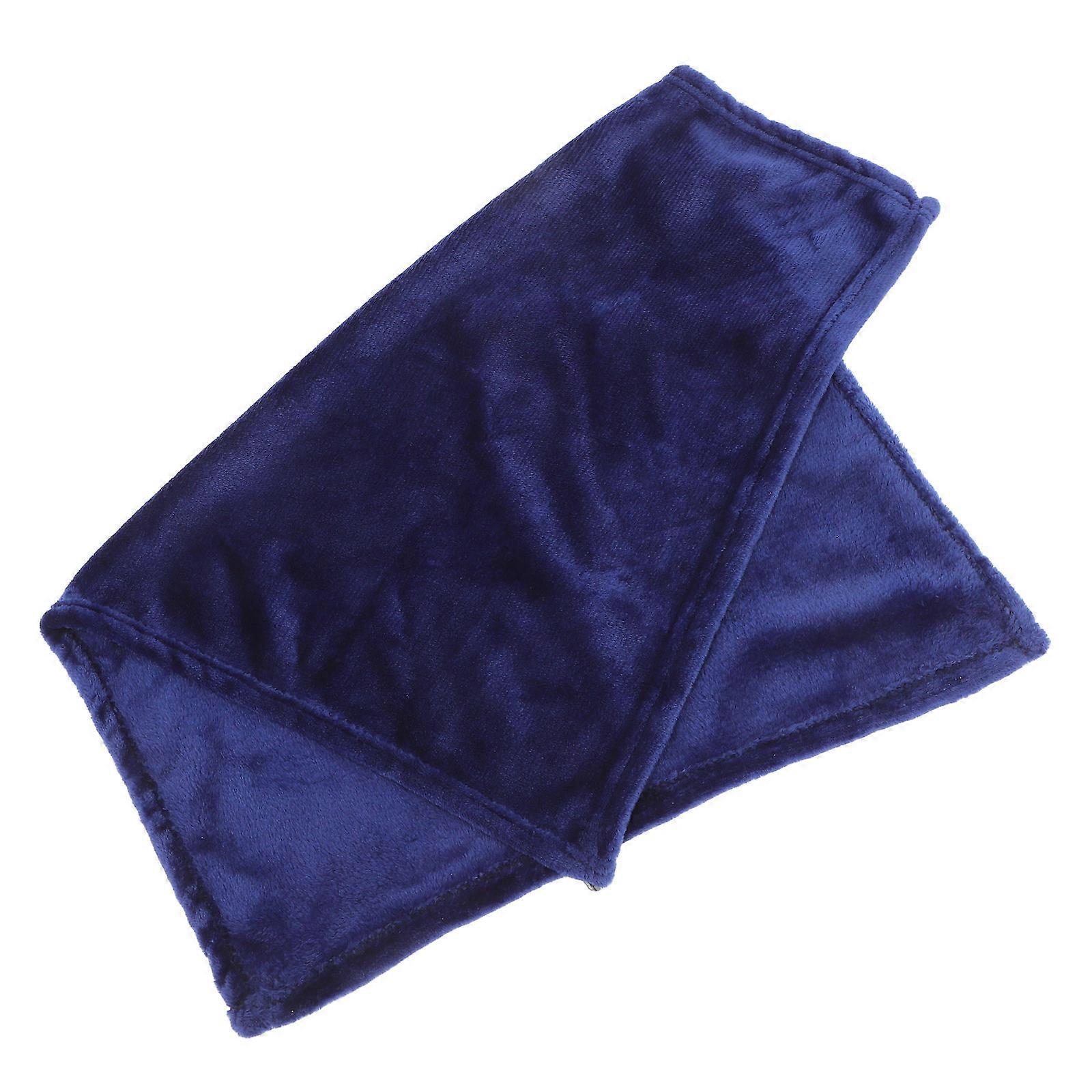 Solid Color Pet Blanket for Warming Use Flannel Cozy