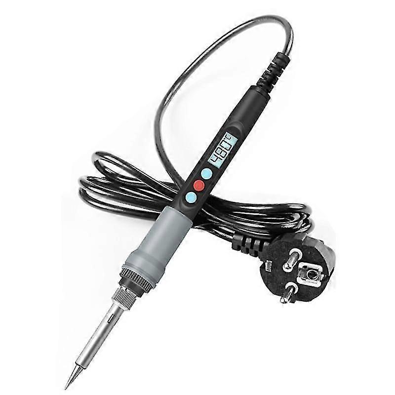 90w Constant Temperature Electric Soldering Iron Temperature Adjustable Lcd Display/conversion El