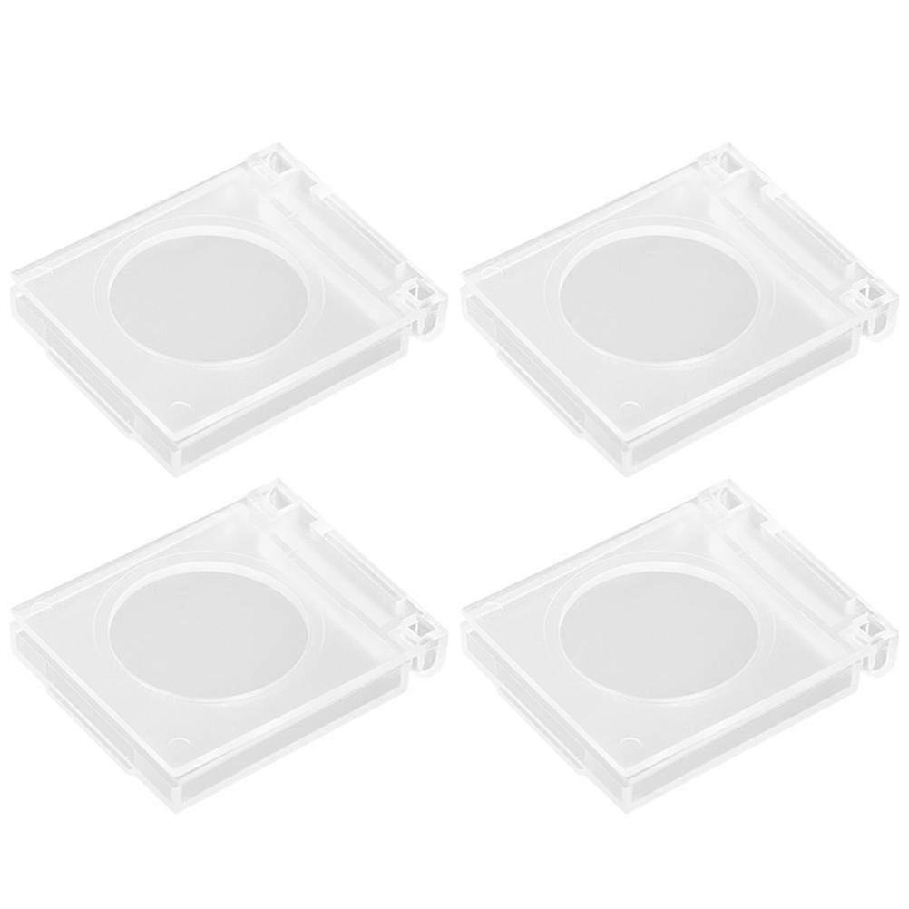 4 Pcs Baby Safety Switch Outlet Socket Button Cover Protector Box