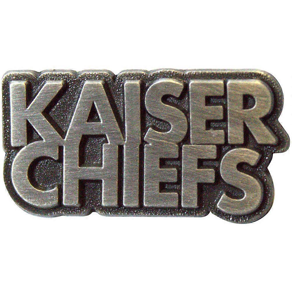 Kaiser Chiefs scheve Band Logo Pin Badge