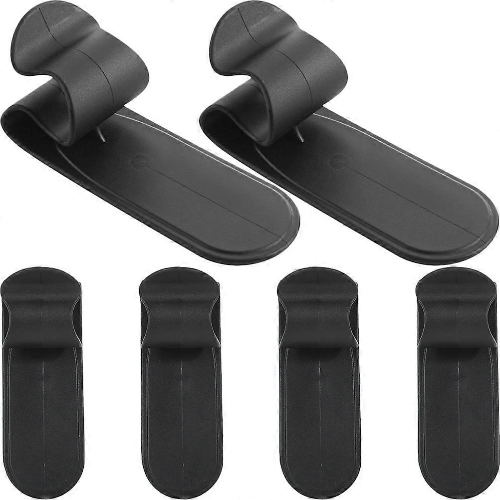 Wall Hook Plastic Hook for Hanging 6Pcs Multi-Functional Storage Hooks
