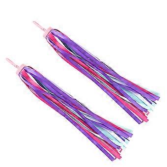 Kids Scooter Handlebar Streamers 1Pair Colorful Bike Handlebar Accessories