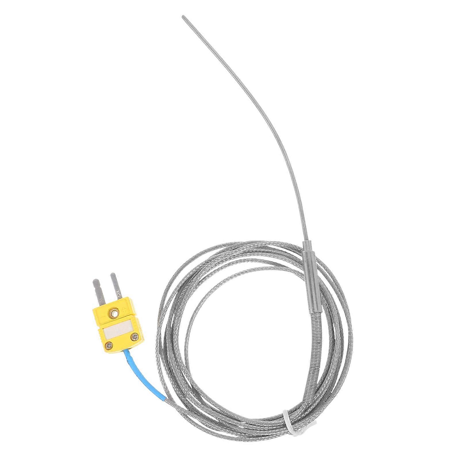 K Type Thermocouple Temperature Sensor Designed For Engineers And Technicians With High Temperature Detection Functionality 1Pcs