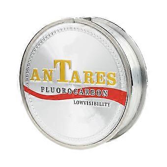Linha de pesca de baixa elasticidade para pescadores de precisão, monofilamento de alta resistência com revestimento de fluorocarbono, alta resistência à abrasão e densidade superior.