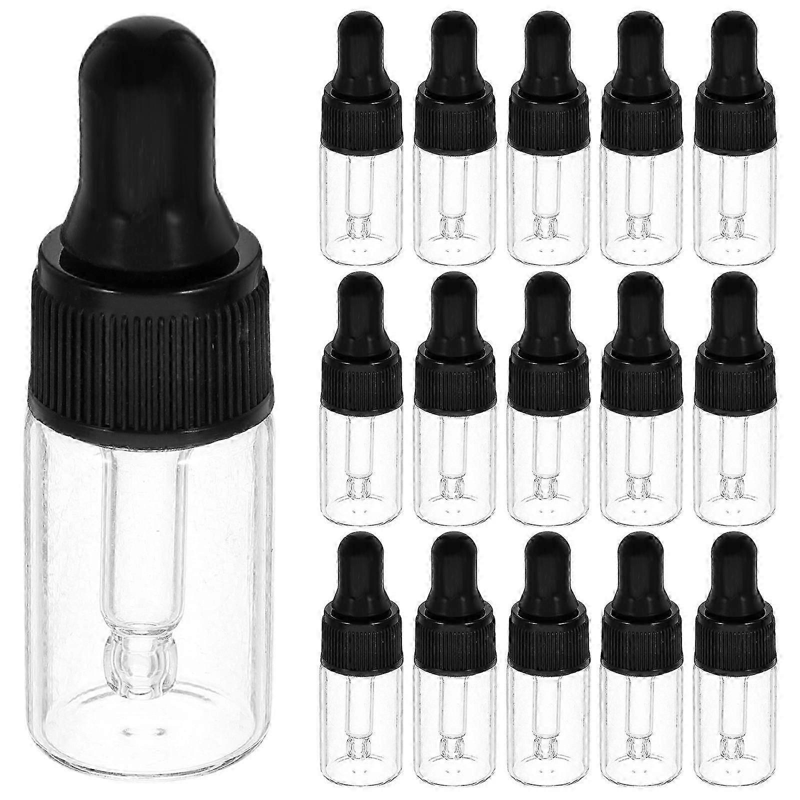 Sample Dropper Bottles Mini Dropper Bottles for Precise Liquid Storage 20Pcs