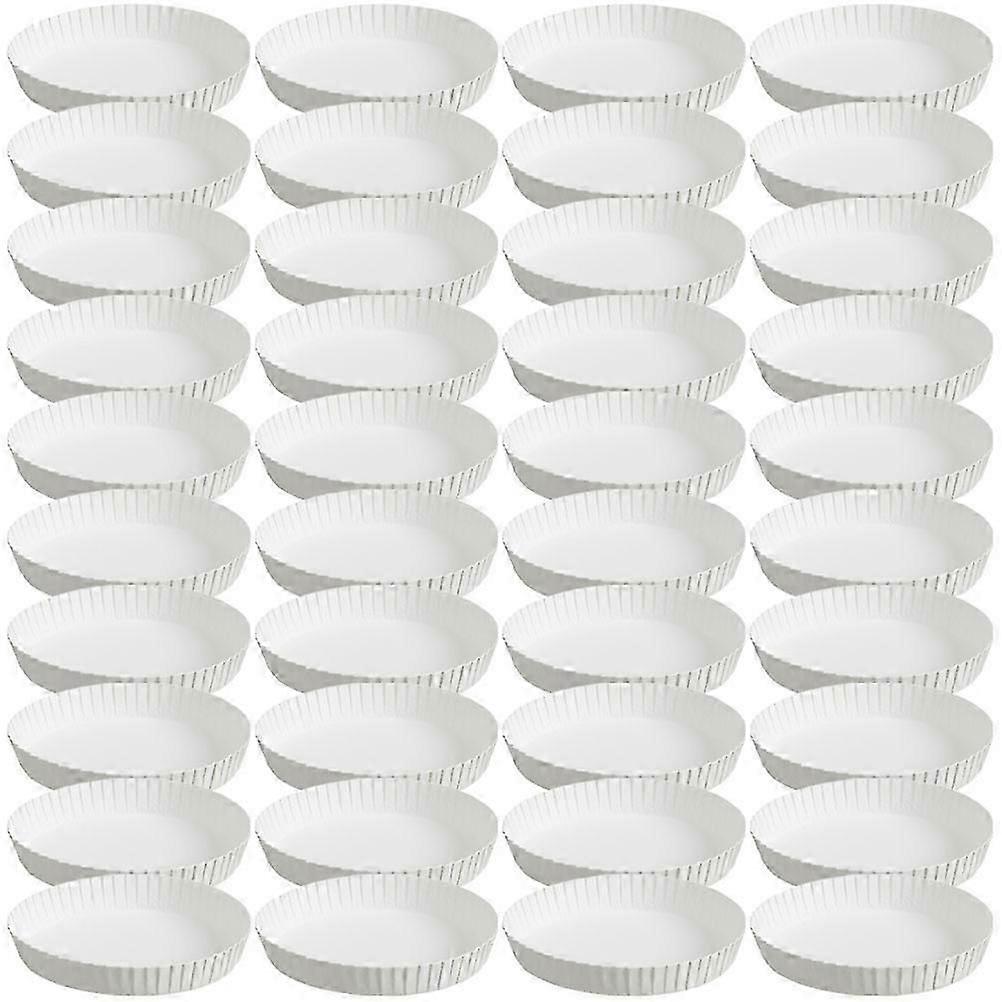 Stackable Paper Cup Lid for Disposable Drinking Covers 150Pcs White