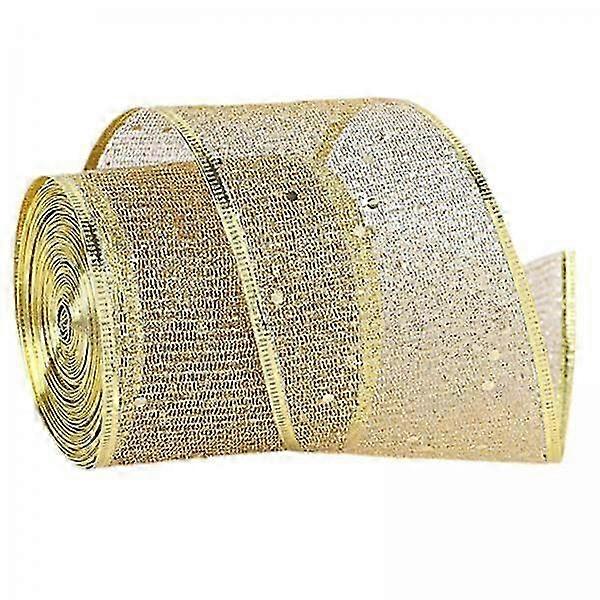 5x Wired Edge Ribbon for and Gift Presentation
