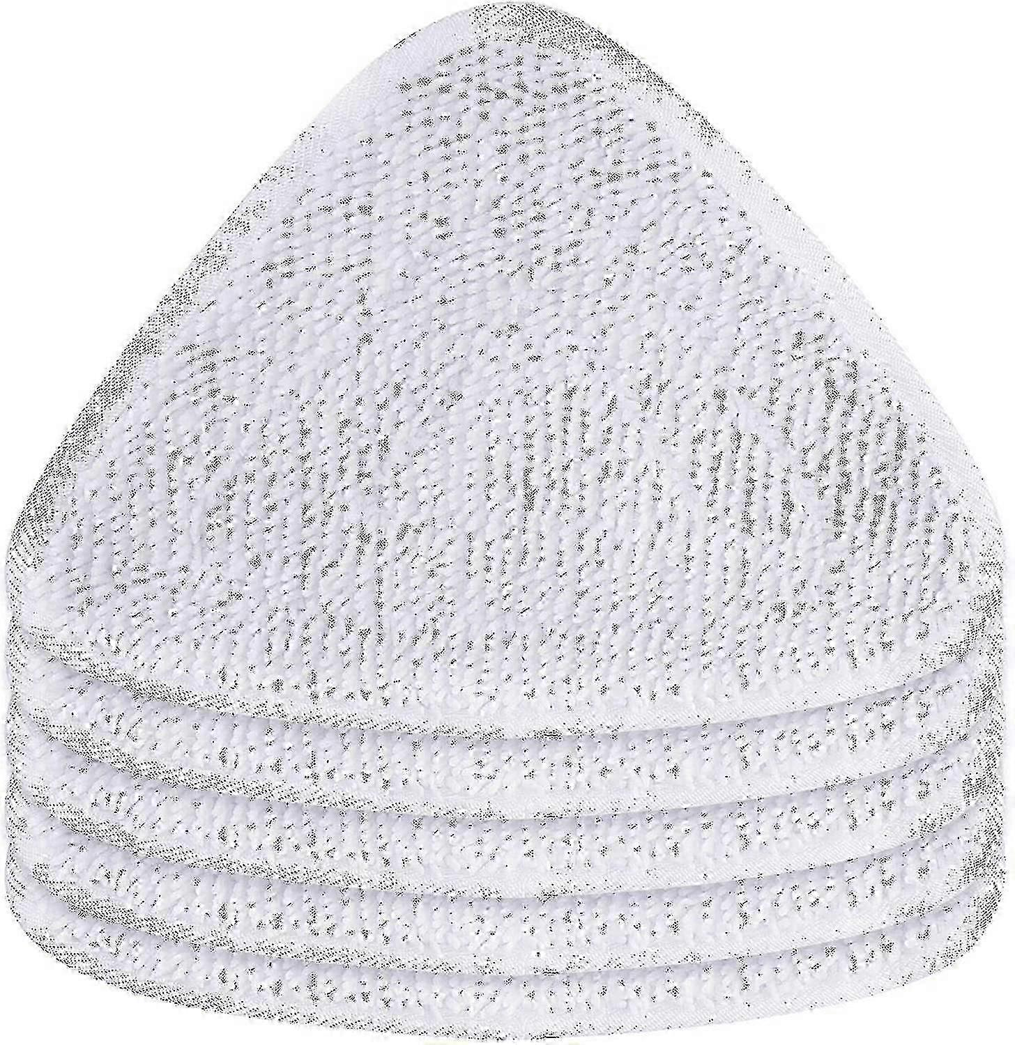 6 Pack Microfiber Steam Mop Pads Replacement Compatible with Vileda 100