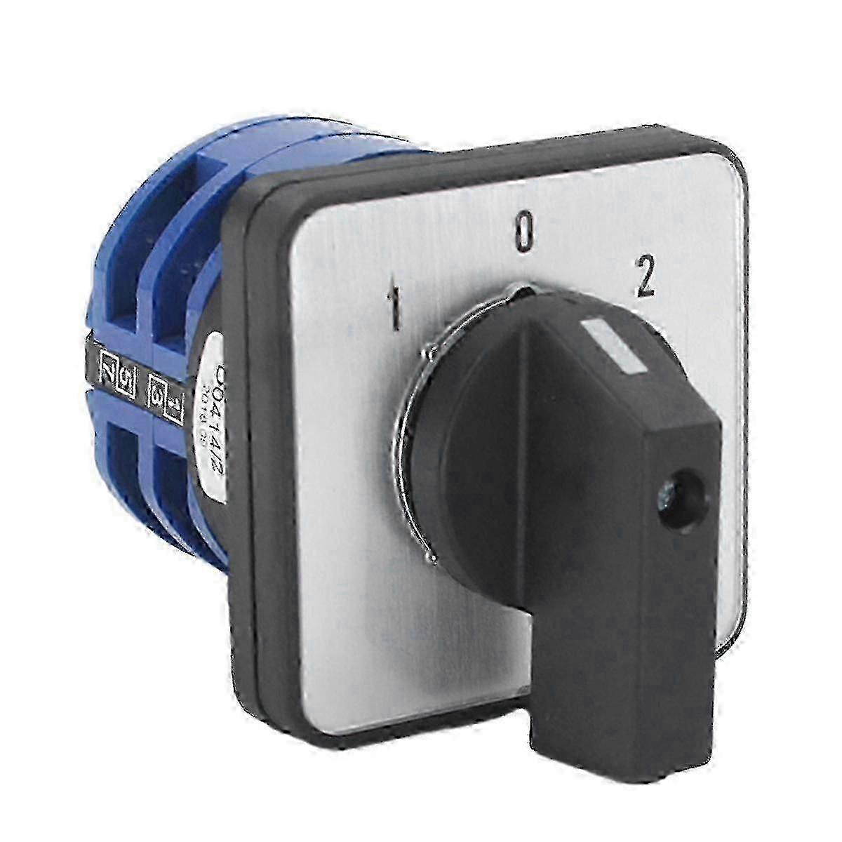 3-Position 8-Terminal Universal Rotary Cam Selector Switch with Latching Function for Electrical Control Panels