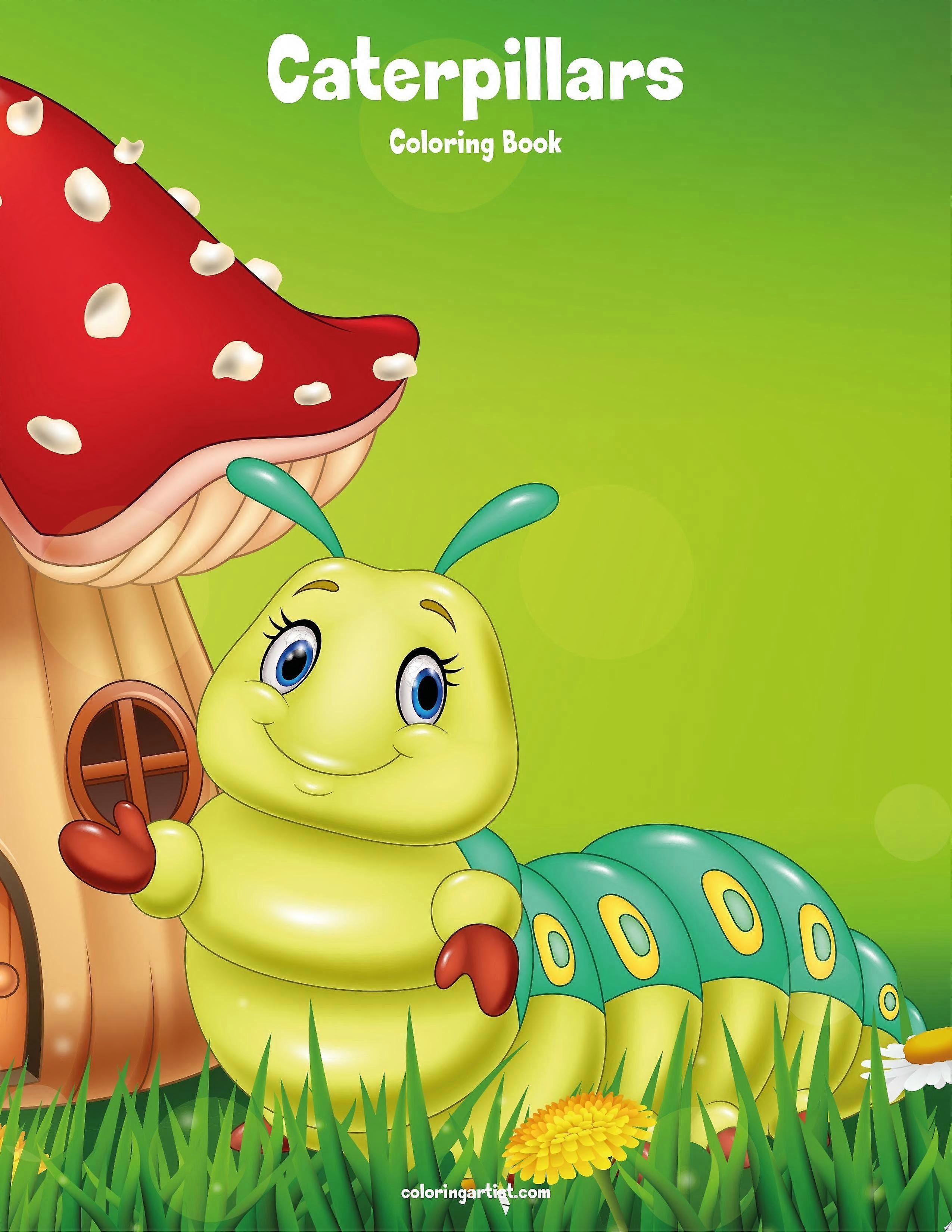 Caterpillars coloring book 1