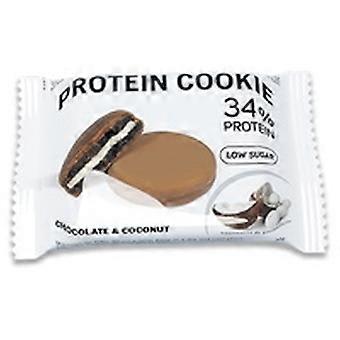 Protein cookie 34% chocolate and coconut 1 bar of 30g (Chocolate - Coconut)