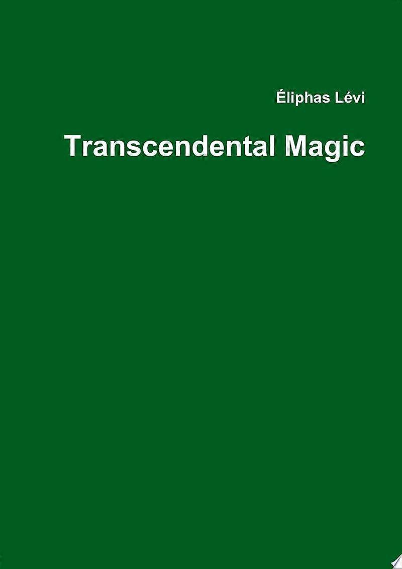 Transcendental magic