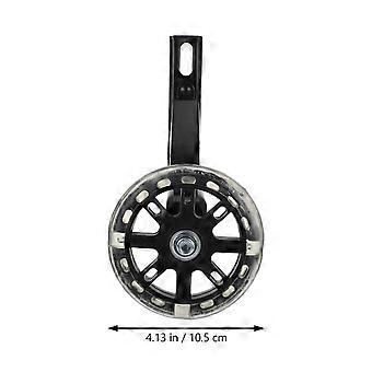 Bicycle Training Wheels Children Bikes for Adults Flash Auxiliary Carbon Steel Bracket Pu